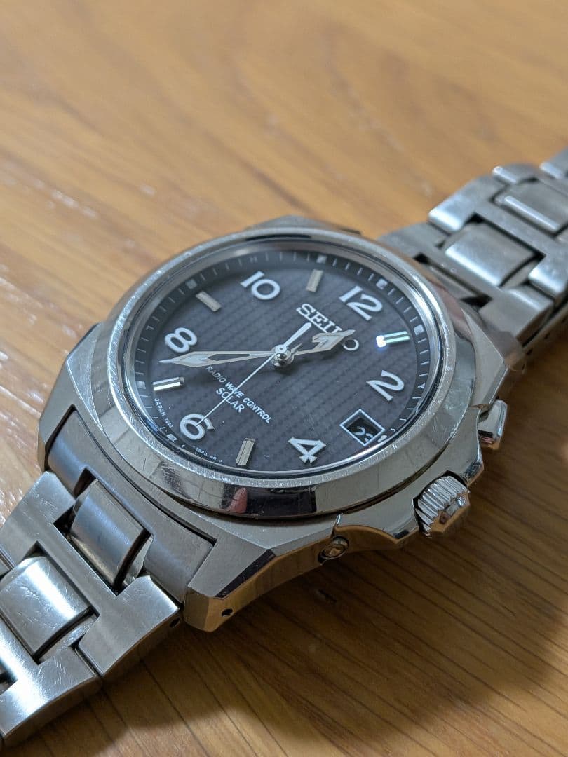 稼働品　セイコー ブライツ 電波ソーラー SAGZ017 7B22-0AP0