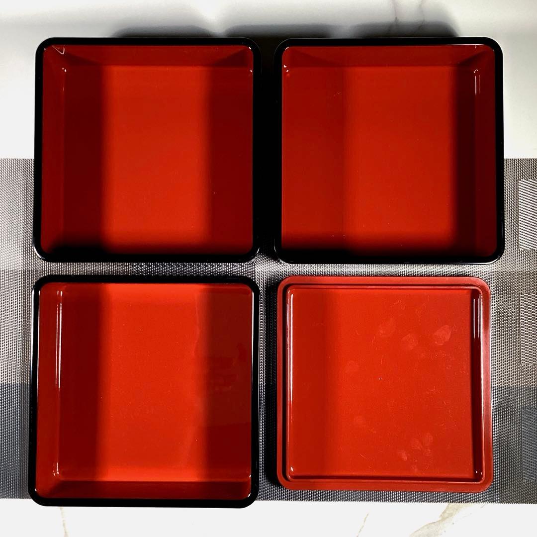 『メルうー特価』　『未使用・小スレ』　輪島塗　三段重