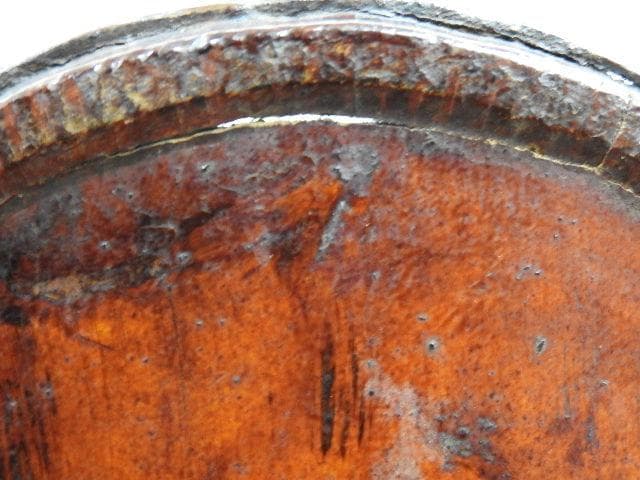 寄木盆　大小　人物鳳凰　M722