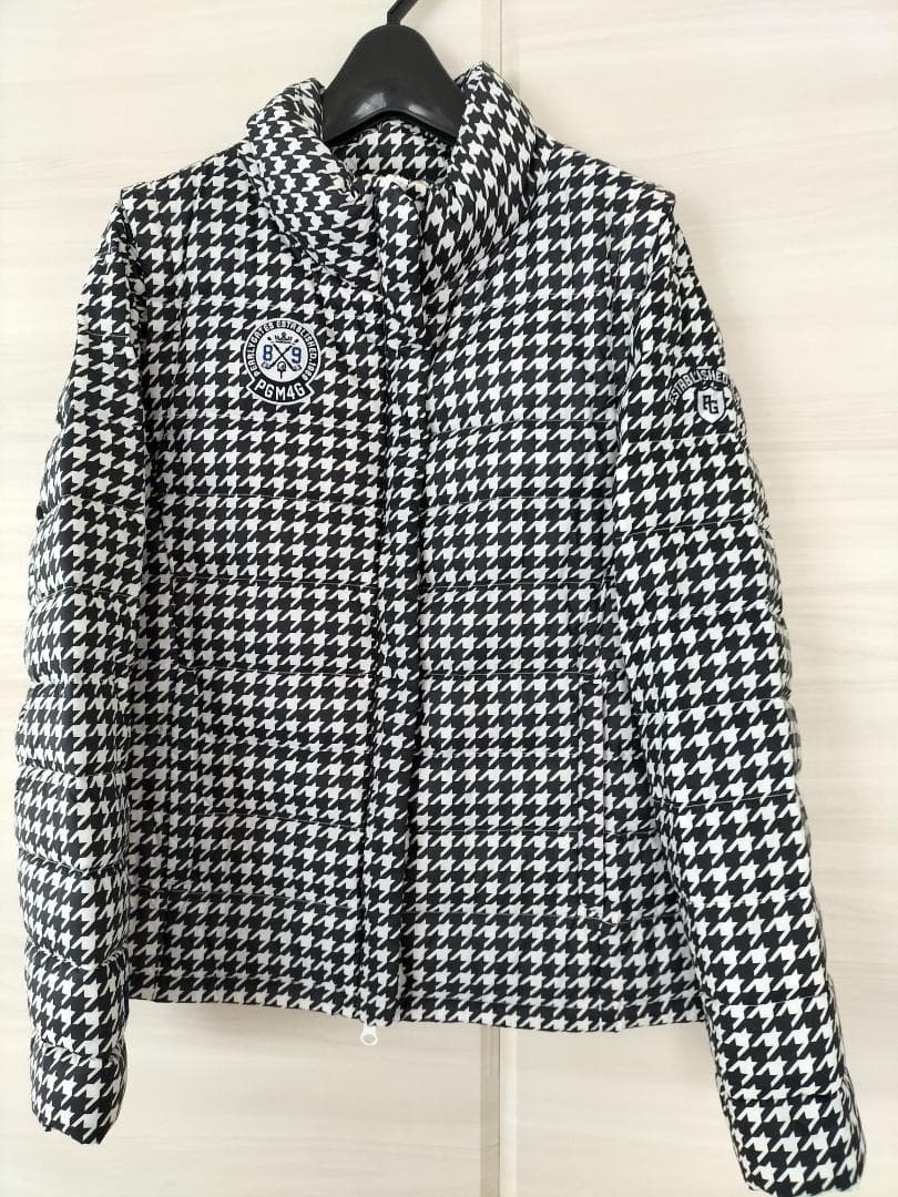 PEARLY GATESダウンジャケット　 2way 　 千鳥柄 　サイズ1