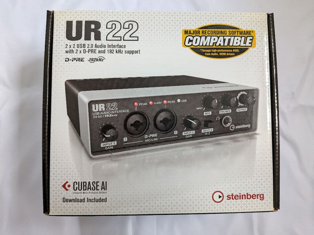UR22 USBオーディオインターフェイス