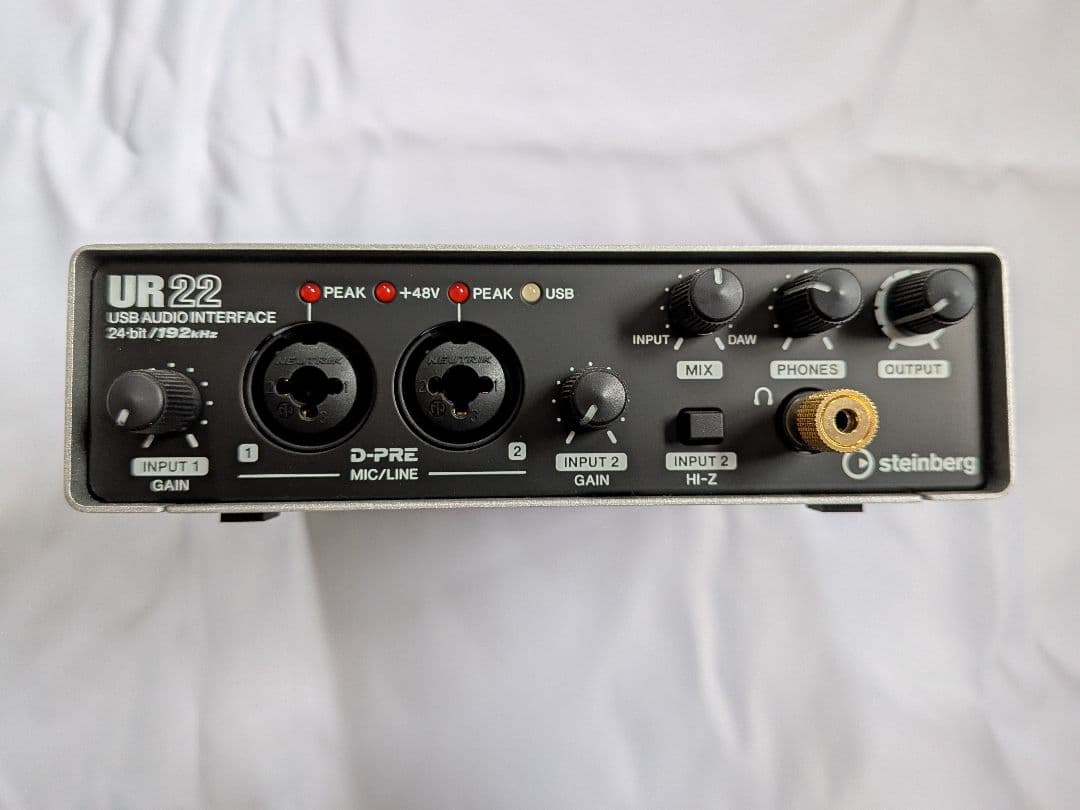 UR22 USBオーディオインターフェイス