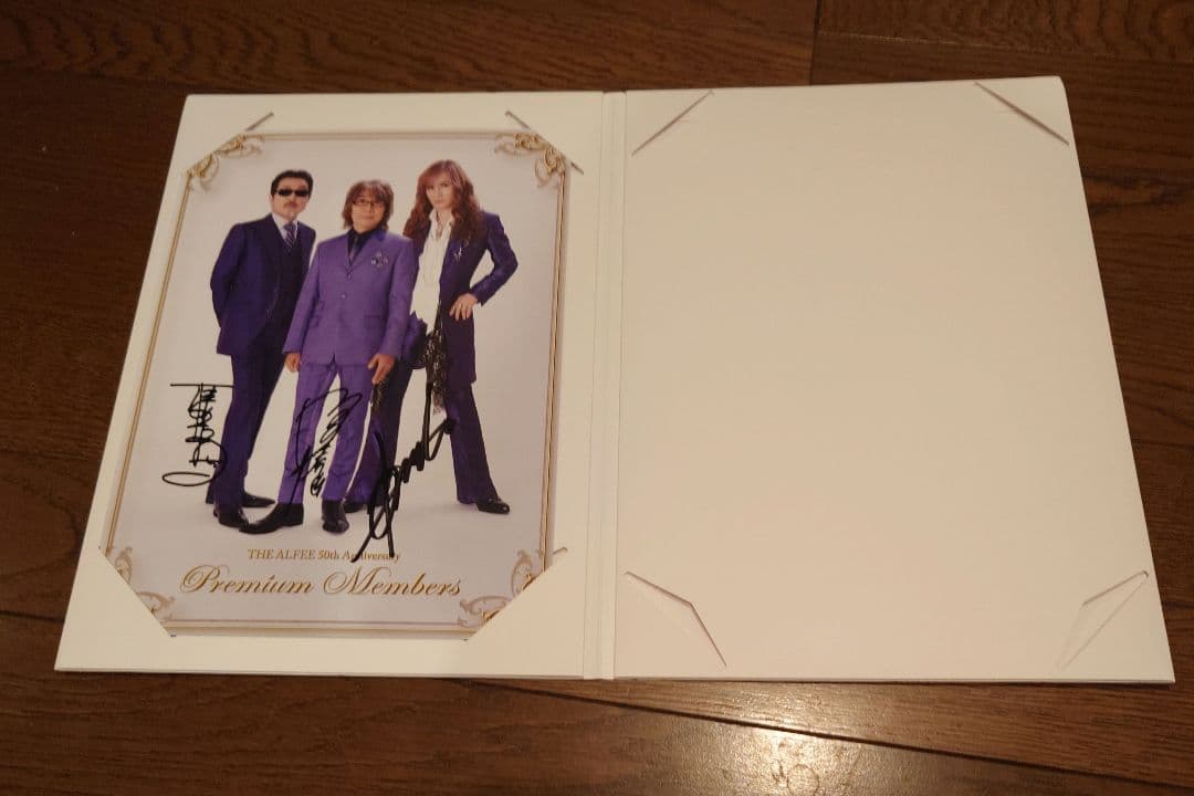 THE ALFEE 50周年 と40周年プレミアムメンバーズグッズ