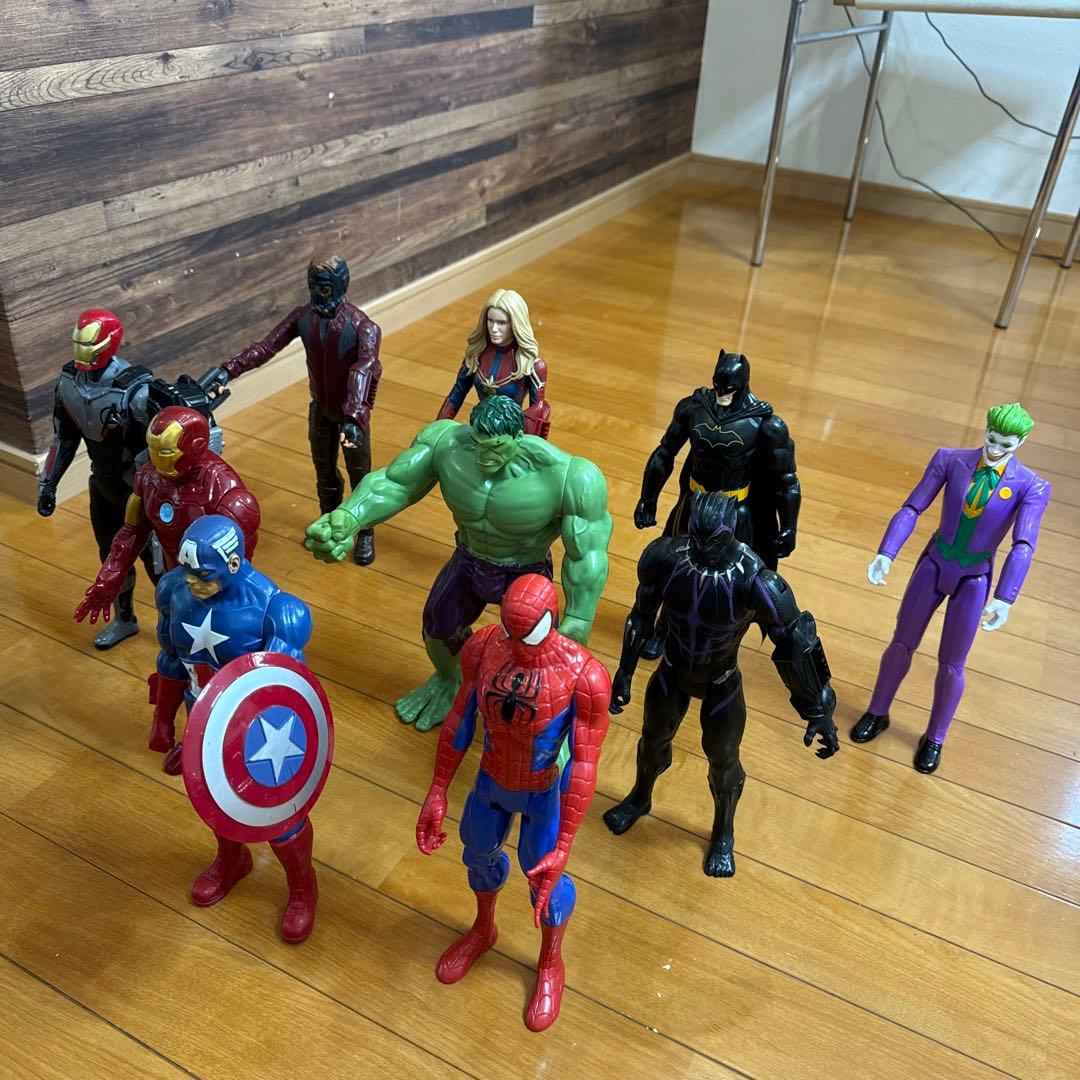 希少　マーベル　アベンジャーズ　フィギュア　10体セット