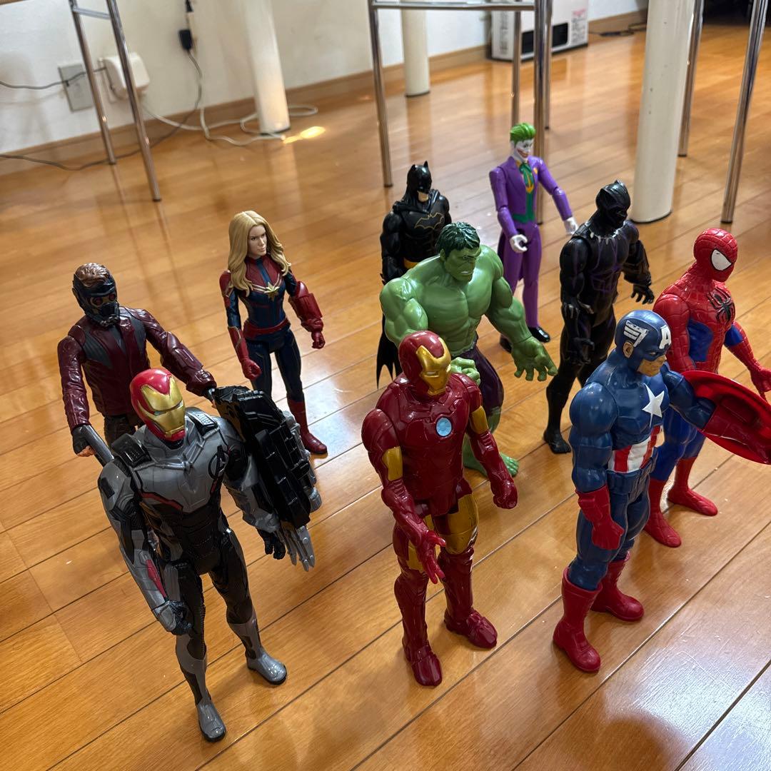 希少　マーベル　アベンジャーズ　フィギュア　10体セット