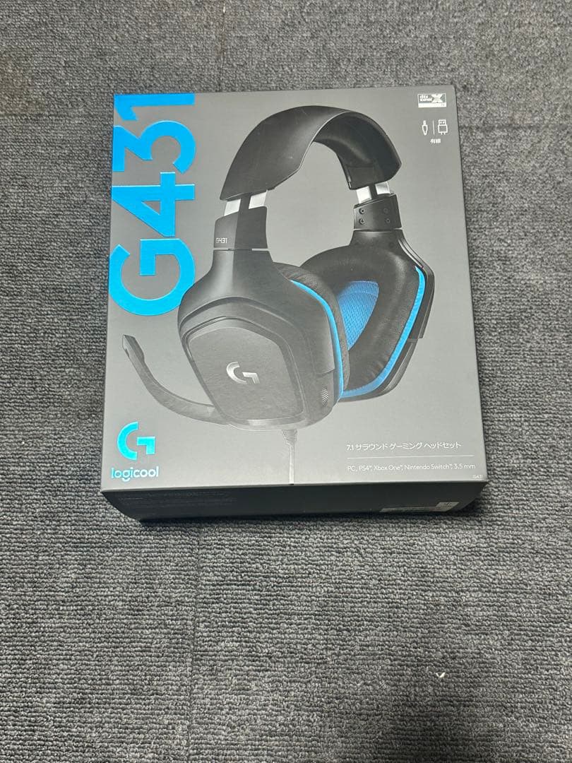 logicool G431 ゲーミングヘッドセット