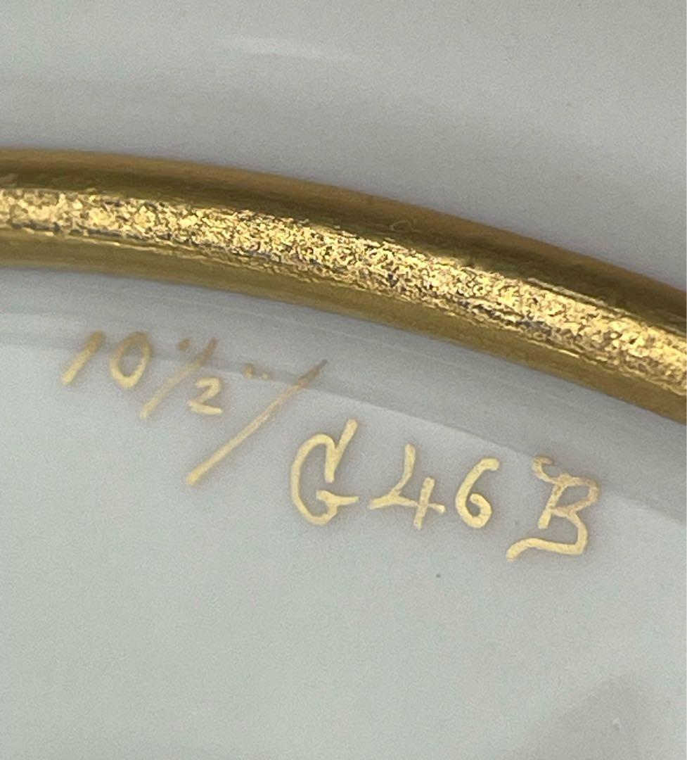 【美品・豪華】レノックス 金彩 モノグラム ２６．４㎝ 大皿 Lenox