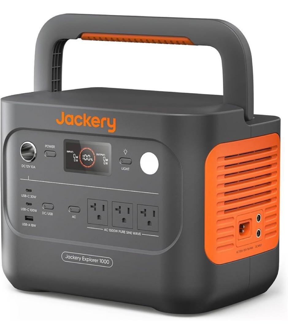 g*e様 Jackery ポータブル電源 1000 New 1070Wh