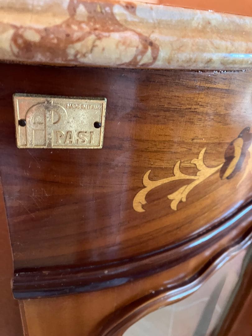 イタリア製✳︎EP PASI サイドボード　大理石　象嵌