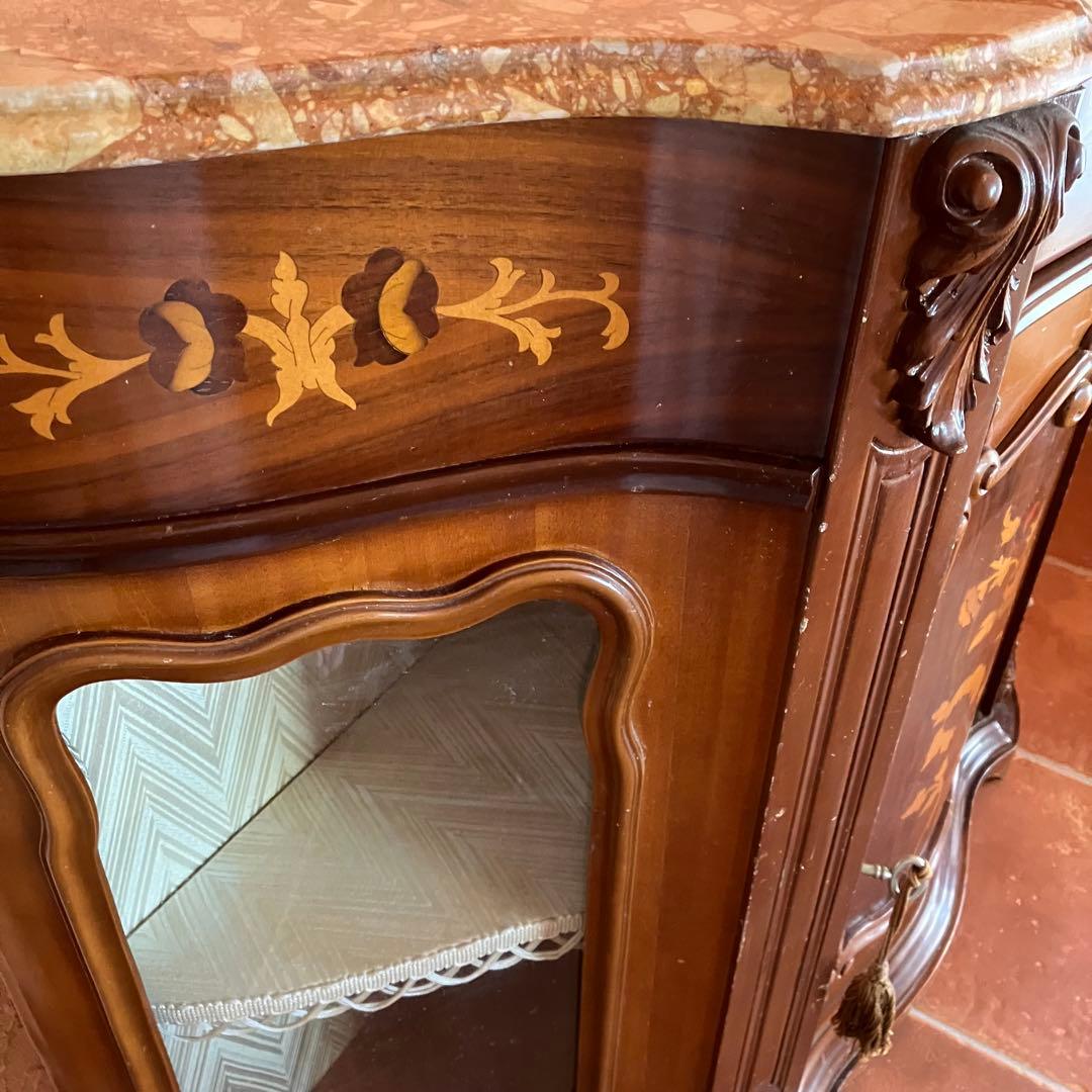 イタリア製✳︎EP PASI サイドボード　大理石　象嵌