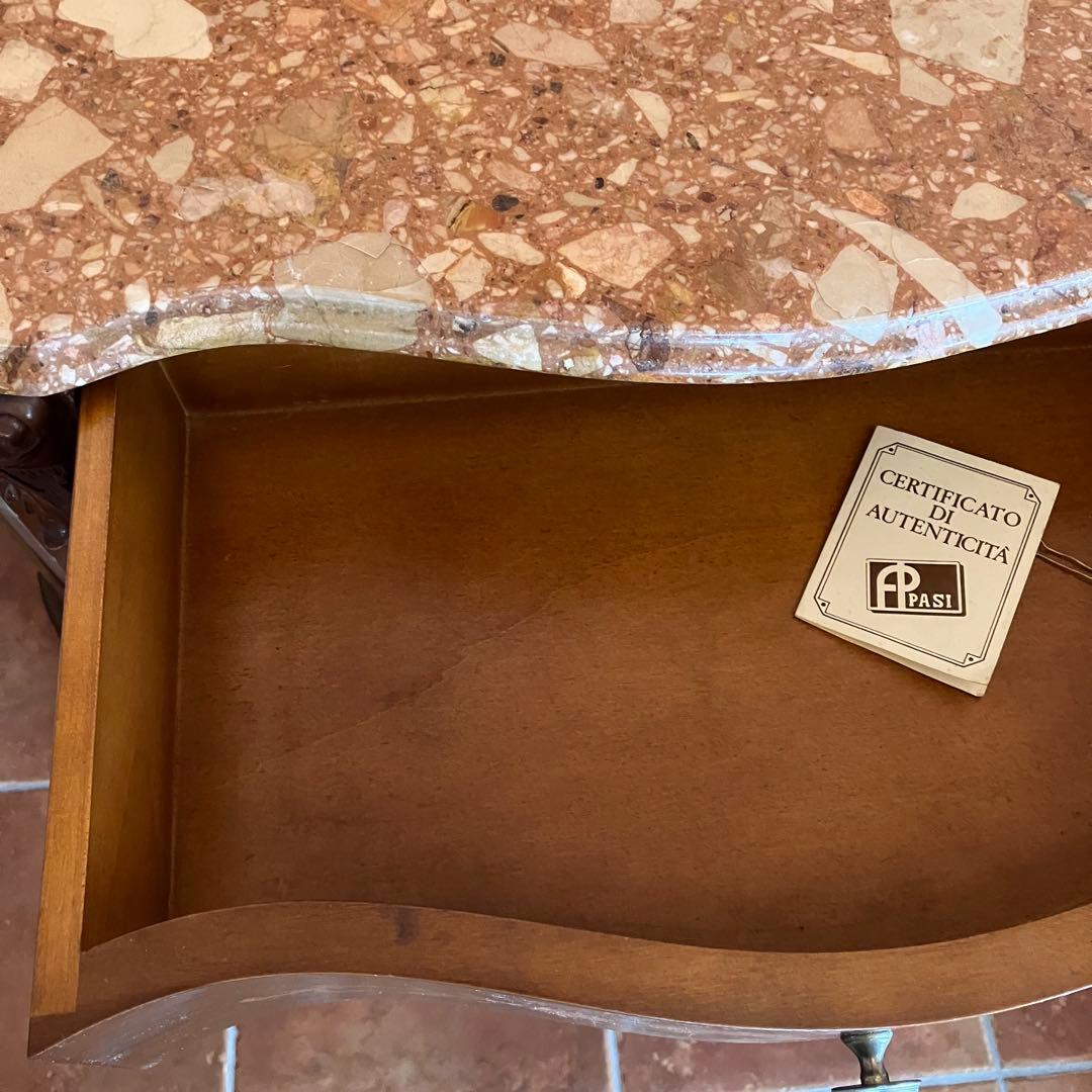 イタリア製✳︎EP PASI サイドボード　大理石　象嵌