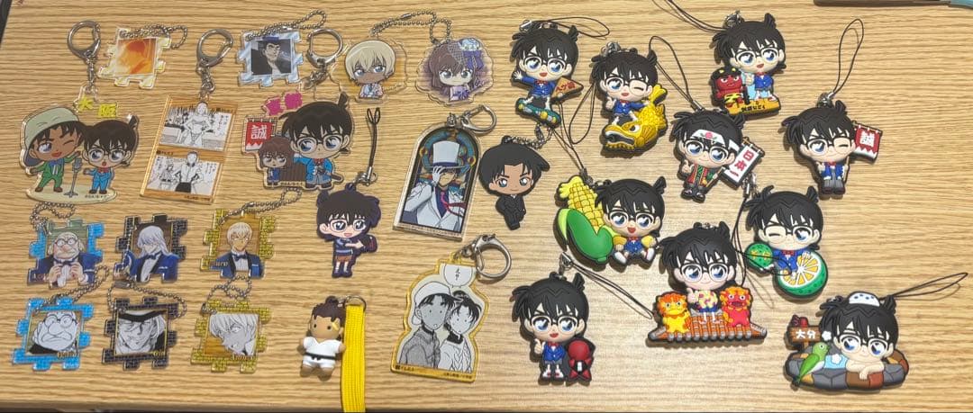 コナン　アクリルキーホルダーセット 複数キャラクター
