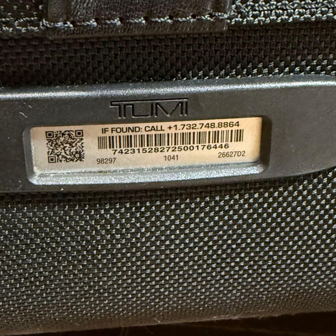【極美品】TUMI 26627D2 4 wheel deluxe brief