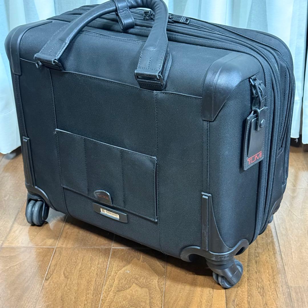 【極美品】TUMI 26627D2 4 wheel deluxe brief