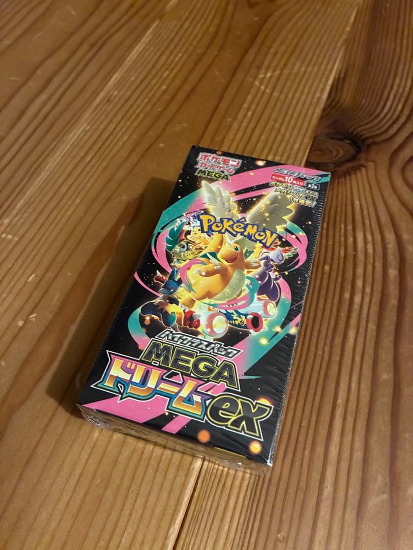 ポケモンカードゲーム MEGA ドリームEX シュリンク付き未開封box
