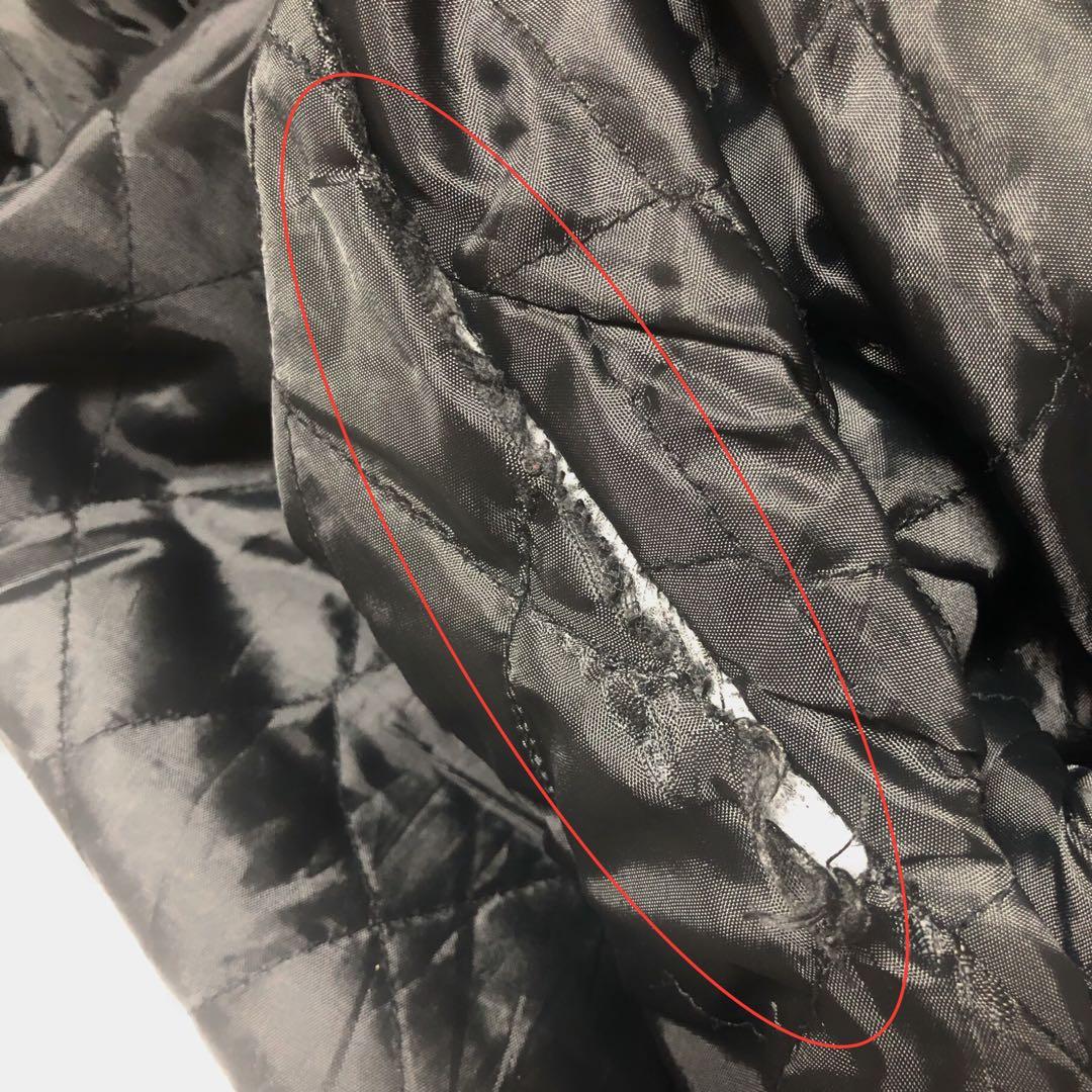 訳あり　AKM Contemporary レザーフード ライダースジャケット