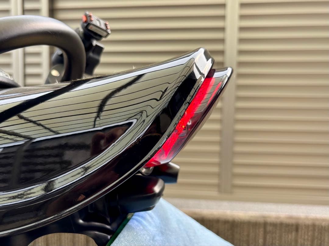 【延長カラー付】Z900RS シリーズ テールランプ アワビテール ダークレッド