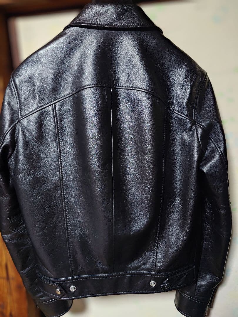 Celineセリーヌ24ss 4ポケットレザージャケット　４４