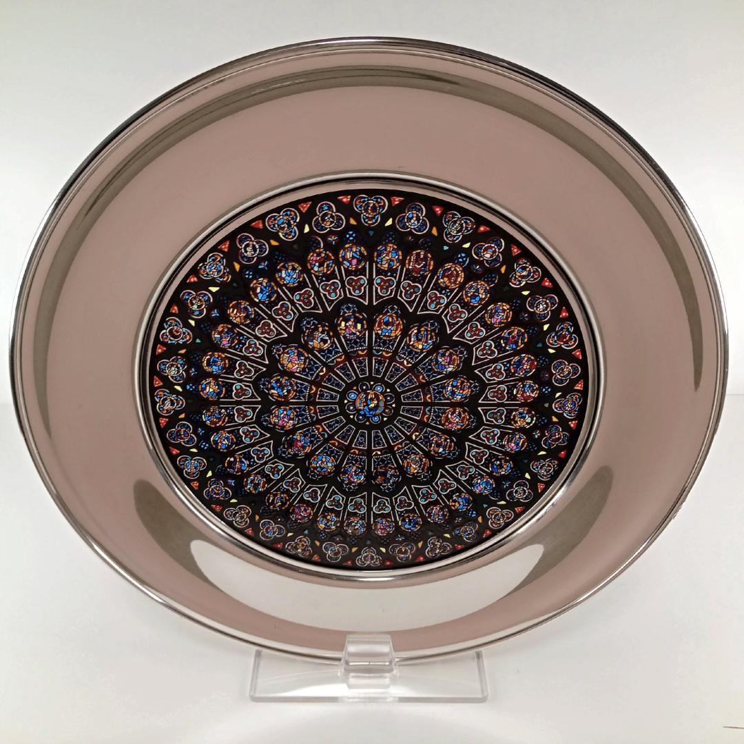 ノートルダム大聖堂(パリ)ステンドグラス 北のバラ窓 グラスマスターズ社