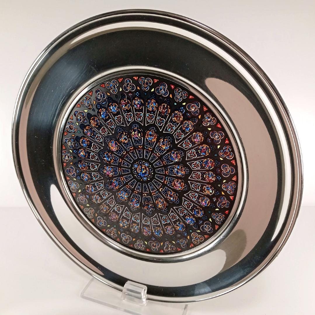 ノートルダム大聖堂(パリ)ステンドグラス 北のバラ窓 グラスマスターズ社