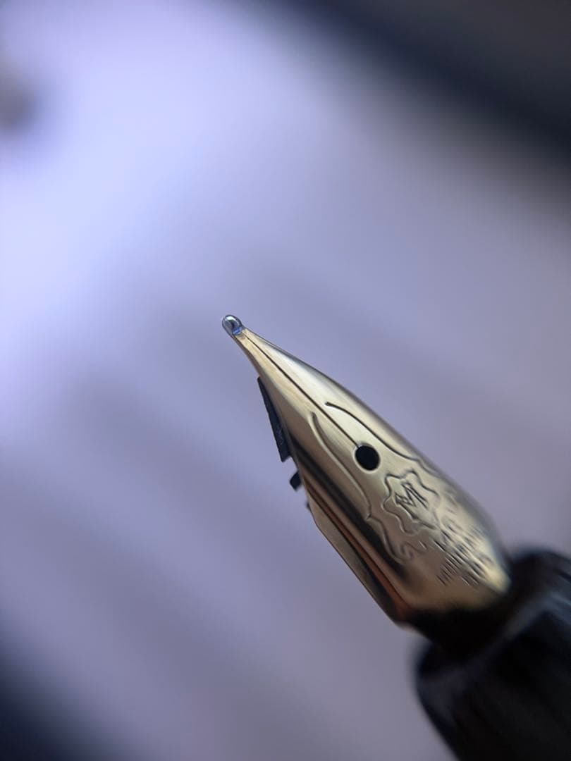 モンブラン万年筆、642N、ペン先はKEF