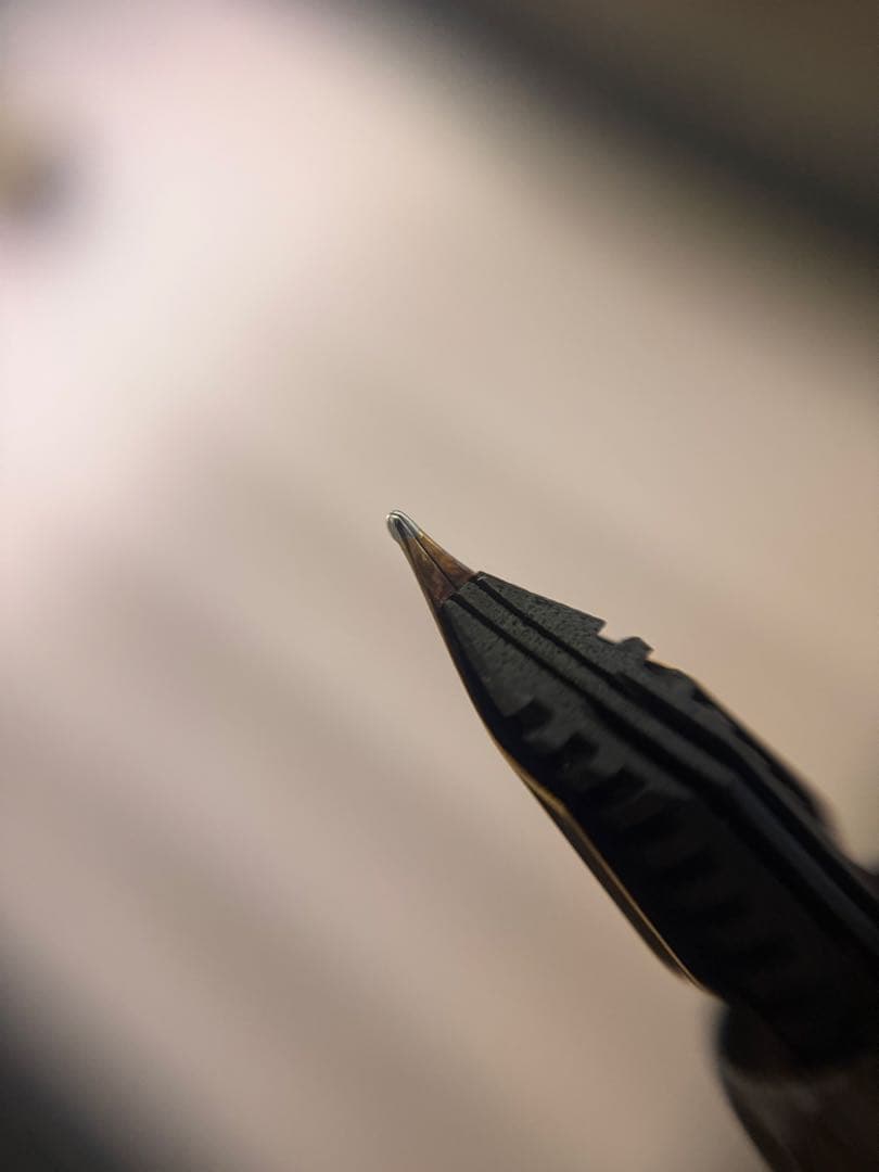 モンブラン万年筆、642N、ペン先はKEF