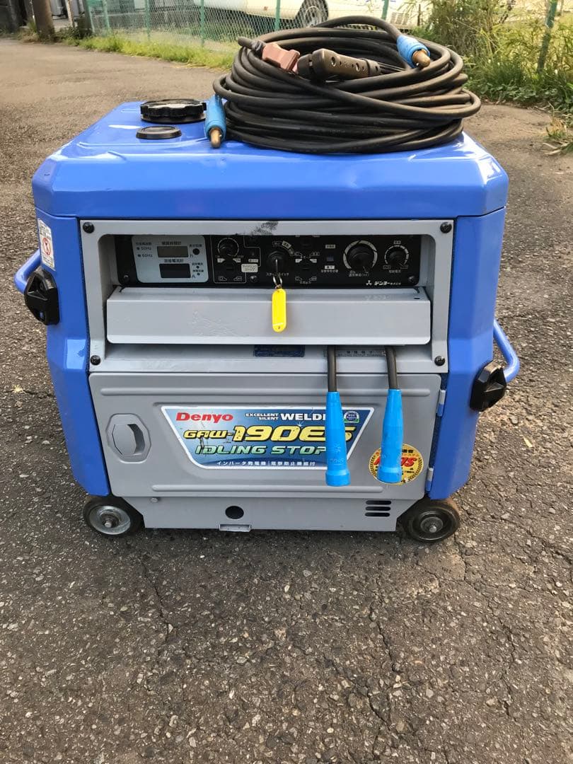 Denyo 190ESポータブル発電機 動作確認済みです￼