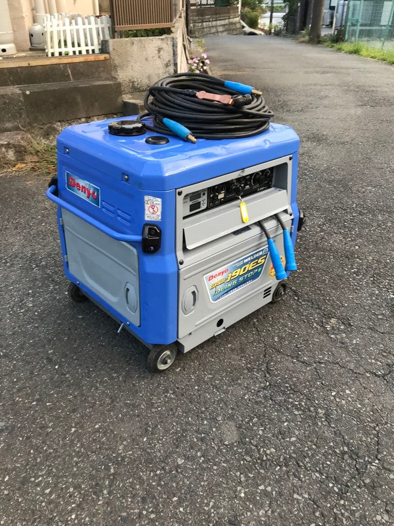 Denyo 190ESポータブル発電機 動作確認済みです￼