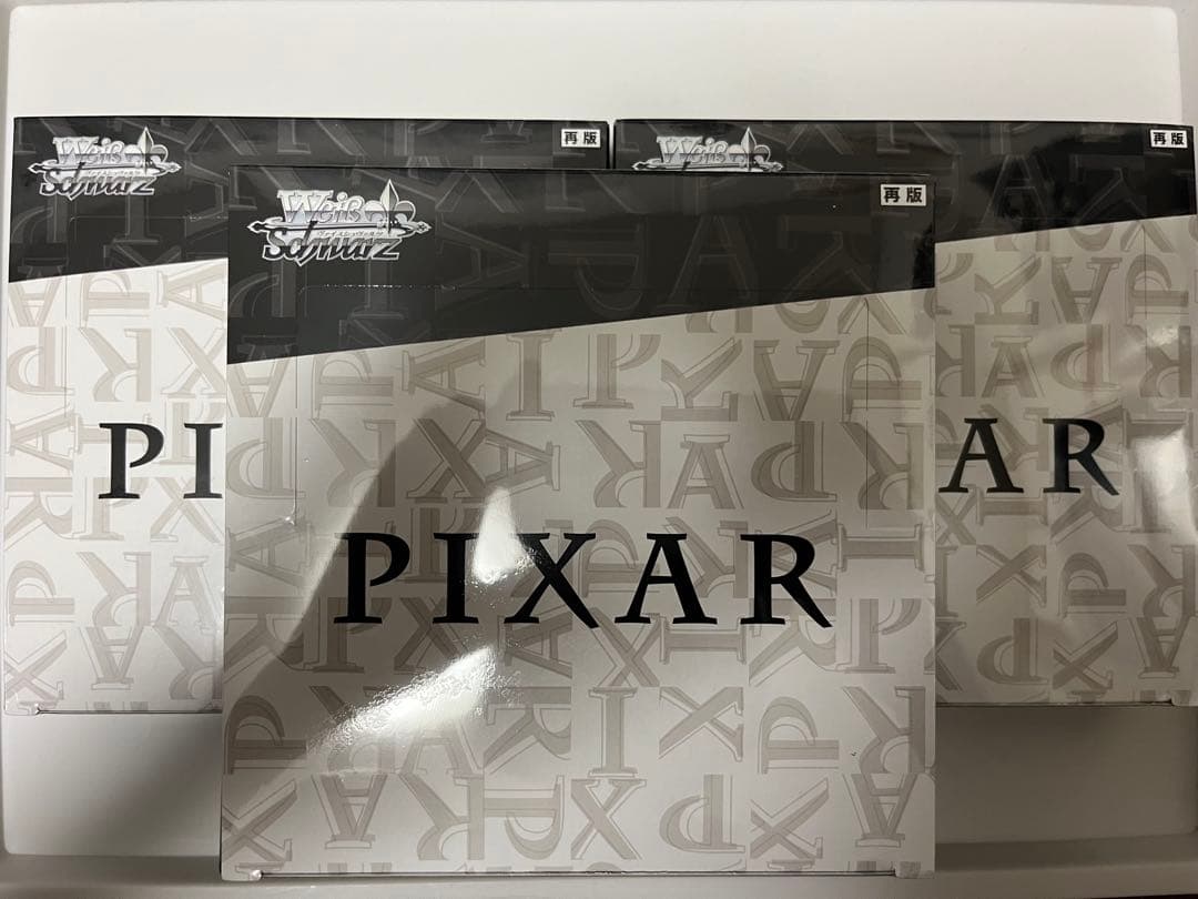 新品未開封　ヴァイスシュヴァルツ PIXAR ピクサー ブースターBOX 3箱
