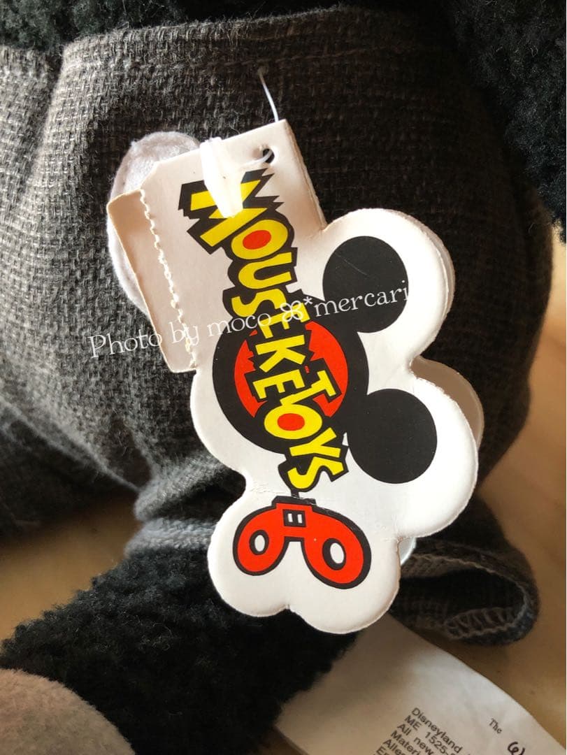 蒸気船ウィリー ぬいぐるみ　初代ミッキー　タグつき美品