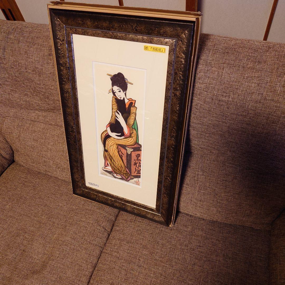 竹久夢二　リトグラフ