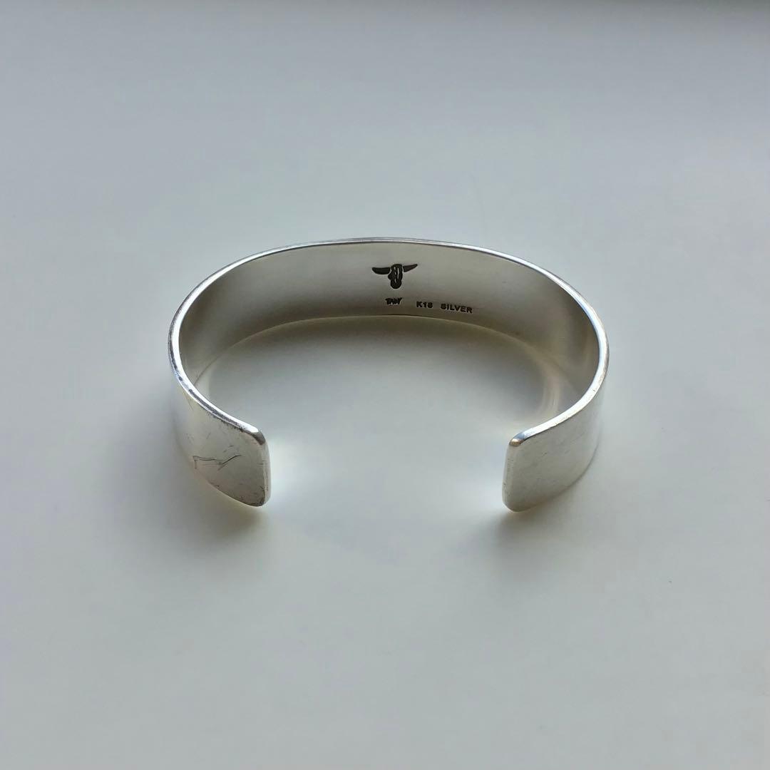 激レア TADY CONPANY タディカンパニー 平打ちバングル ロングホーン