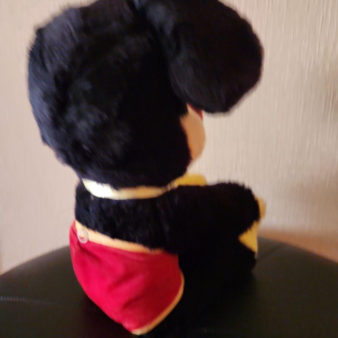 ヴィンテージミッキーマウスぬいぐるみ　アメリカ製　手作りぬいぐるみ