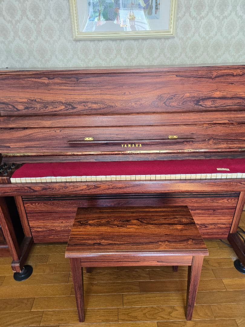 ヤマハ アップライトピアノ E-501（1997年購入）
