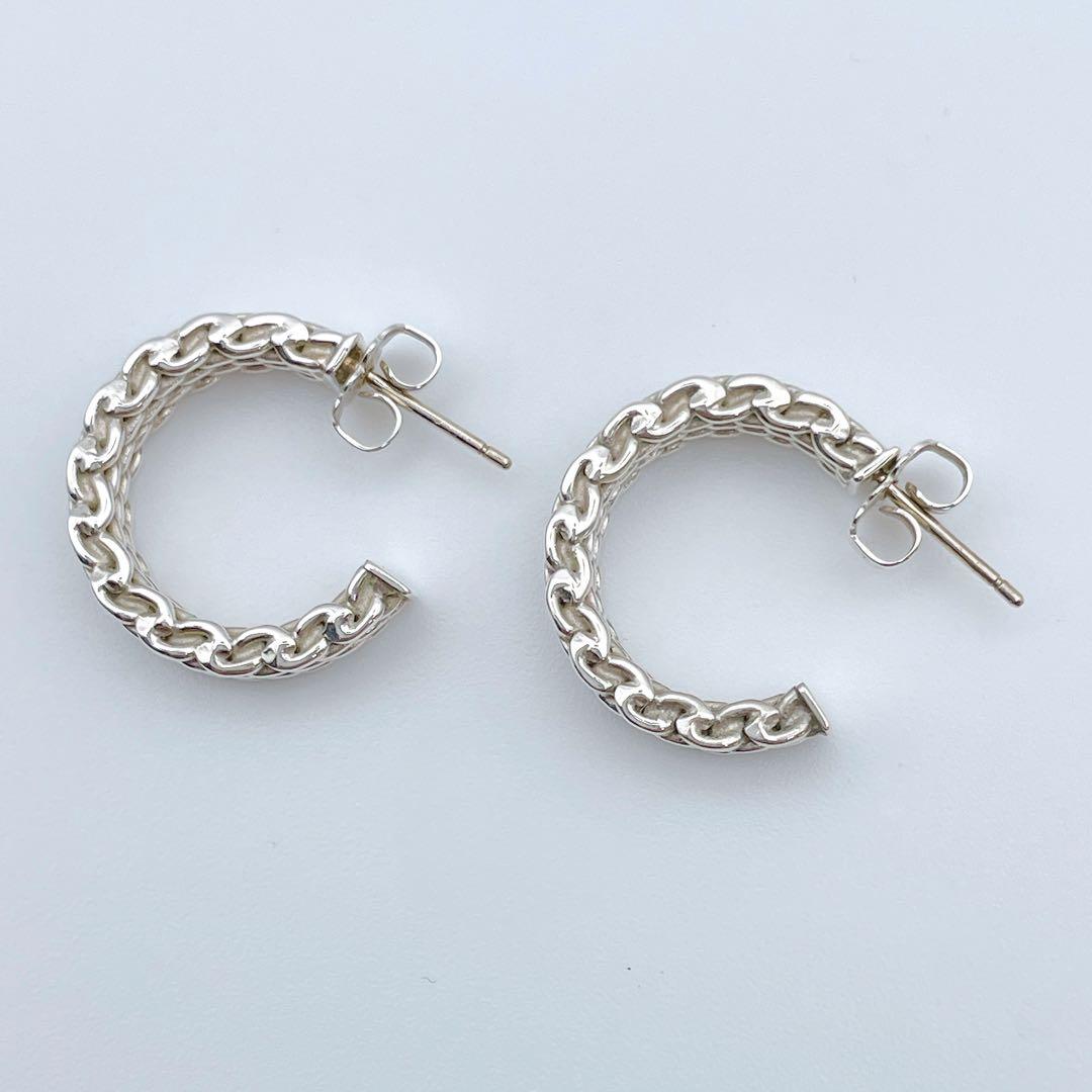 専用！Tiffany & Co. サマセットシルバーフープピアス ピアスメッシュ
