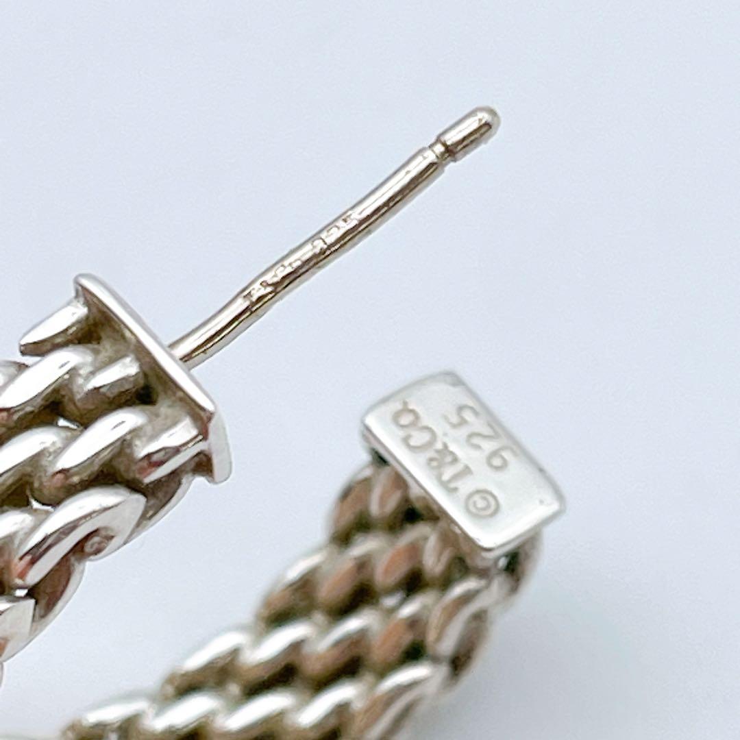 専用！Tiffany & Co. サマセットシルバーフープピアス ピアスメッシュ
