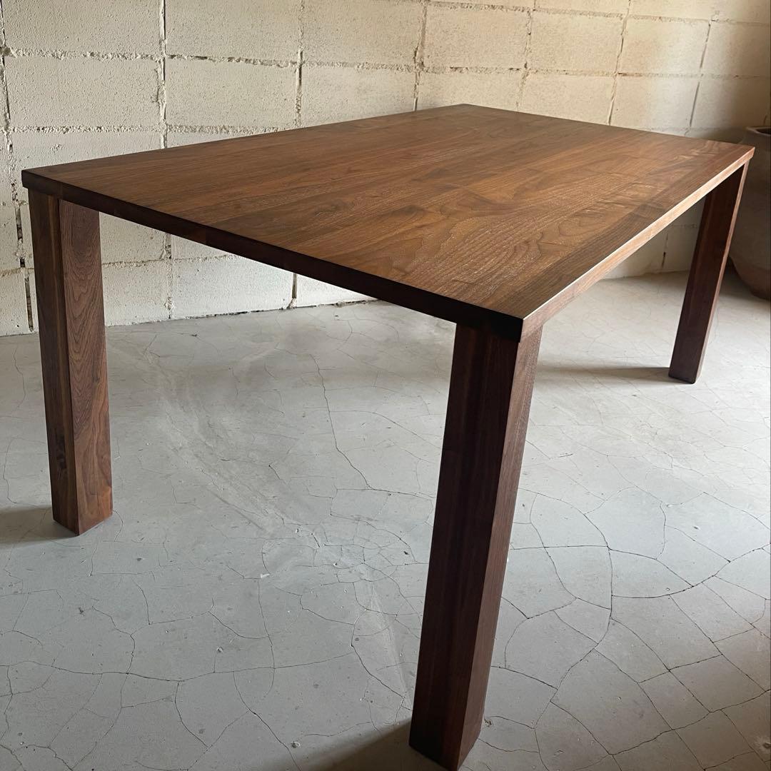 KASHIWA 柏木工　ウォールナット無垢材 ダイニングテーブル　北欧　高級