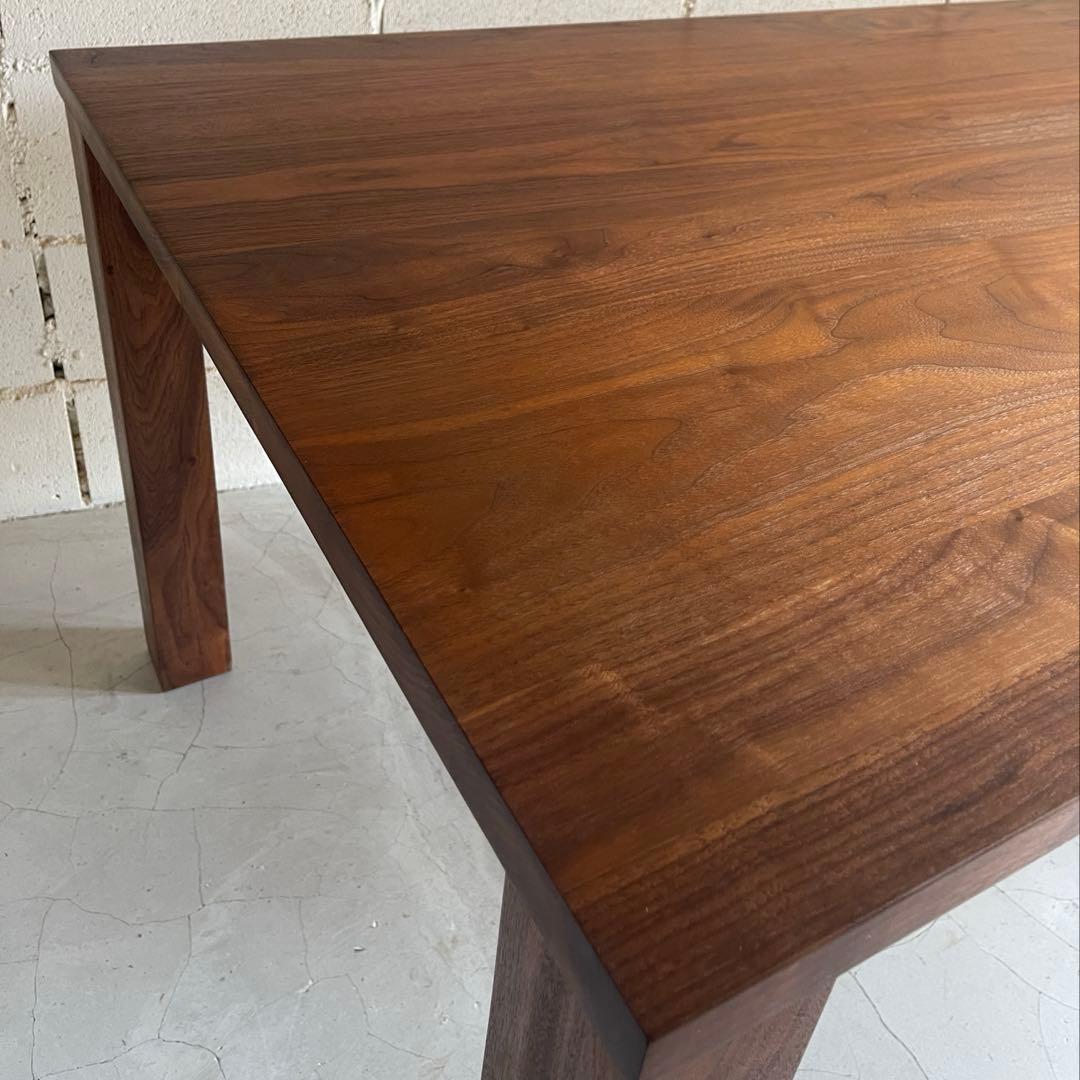 KASHIWA 柏木工　ウォールナット無垢材 ダイニングテーブル　北欧　高級