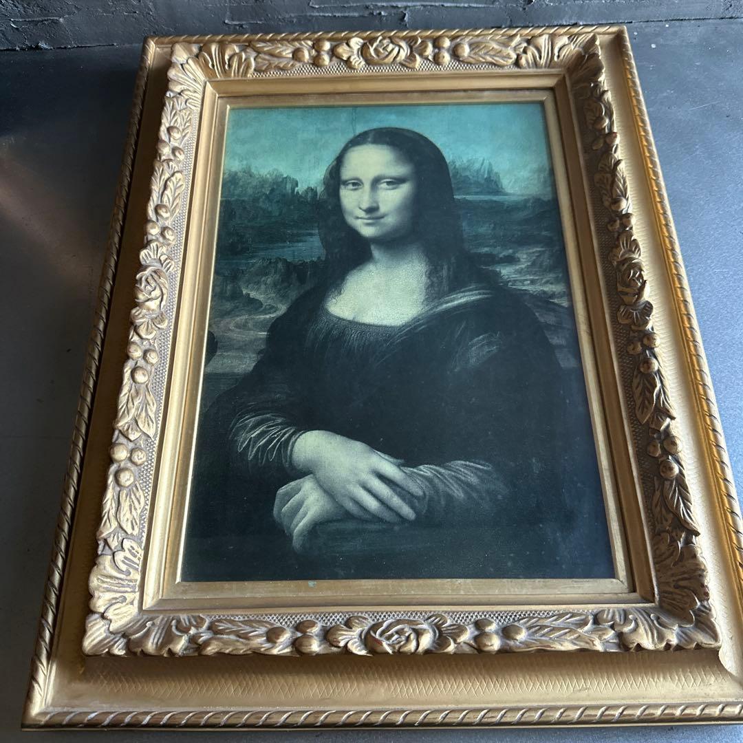 大幅お値下げ❣️ヴィンテージ！モナリザ 1974日本公開特別展示記念作品
