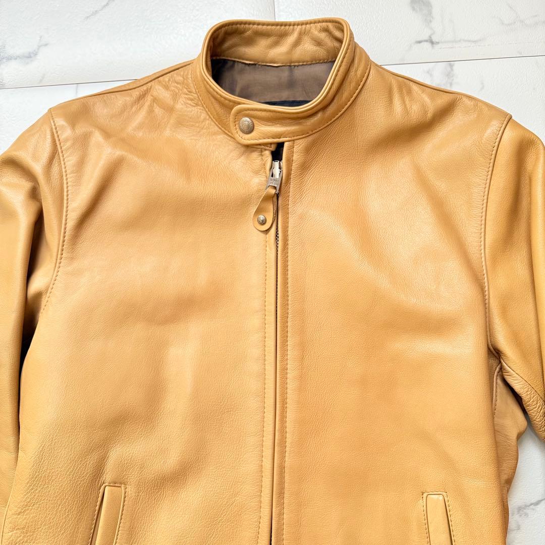 Schott AT877 シングルライダースジャケット 38牛革 USA製