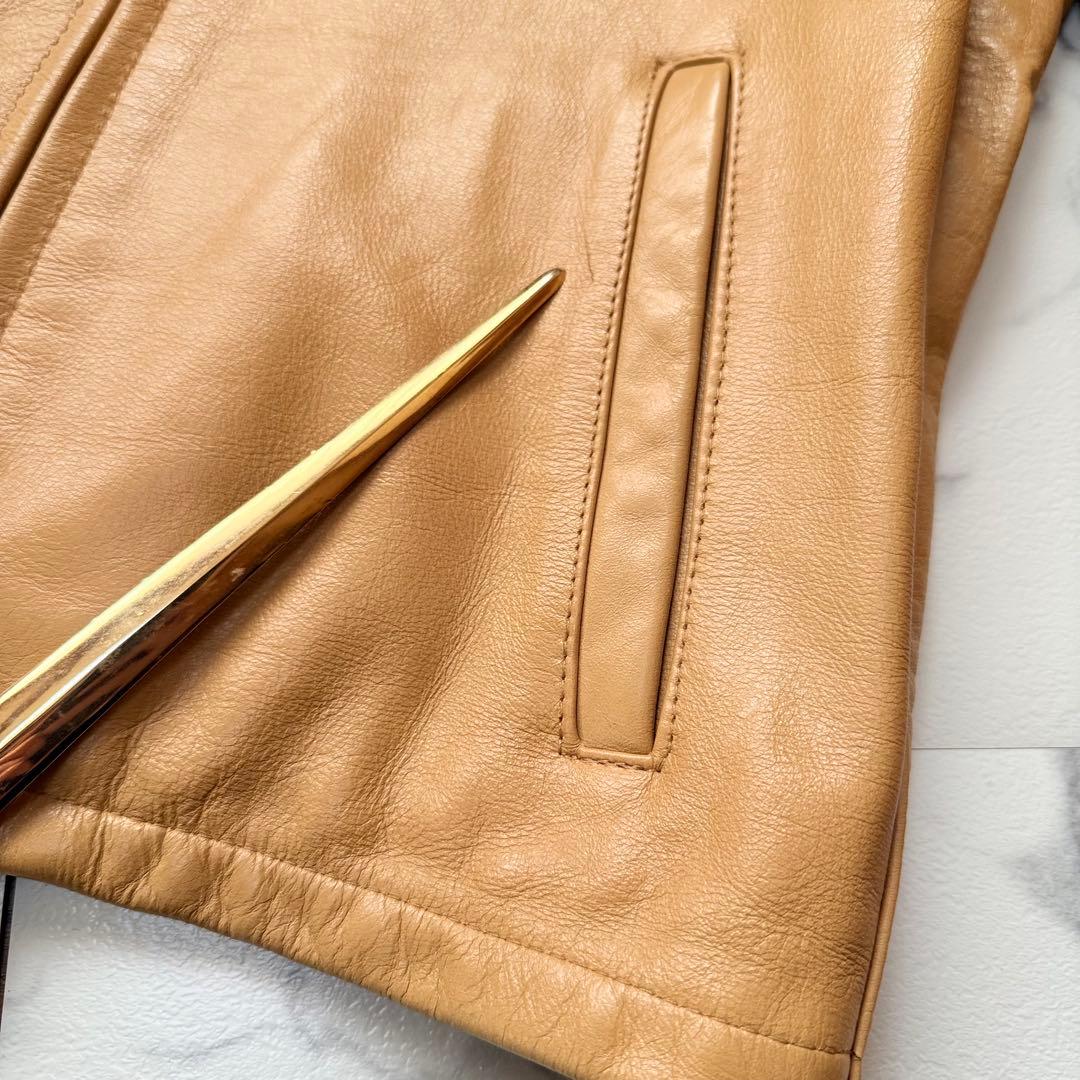 Schott AT877 シングルライダースジャケット 38牛革 USA製