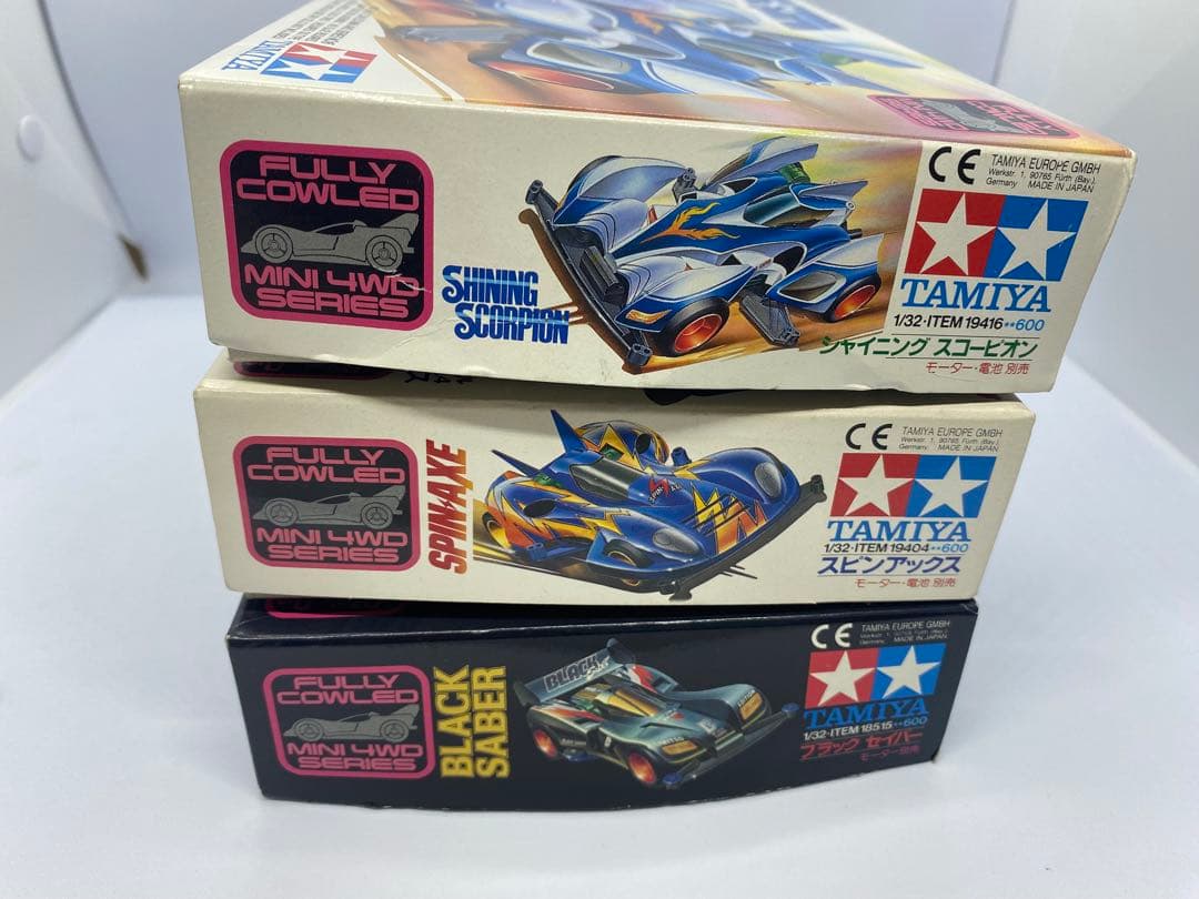 ミニ四駆　TAMIYA 3点セット　未組み立て