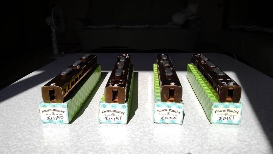 未塗装完成車体 カワイモデル 151系 12両セット