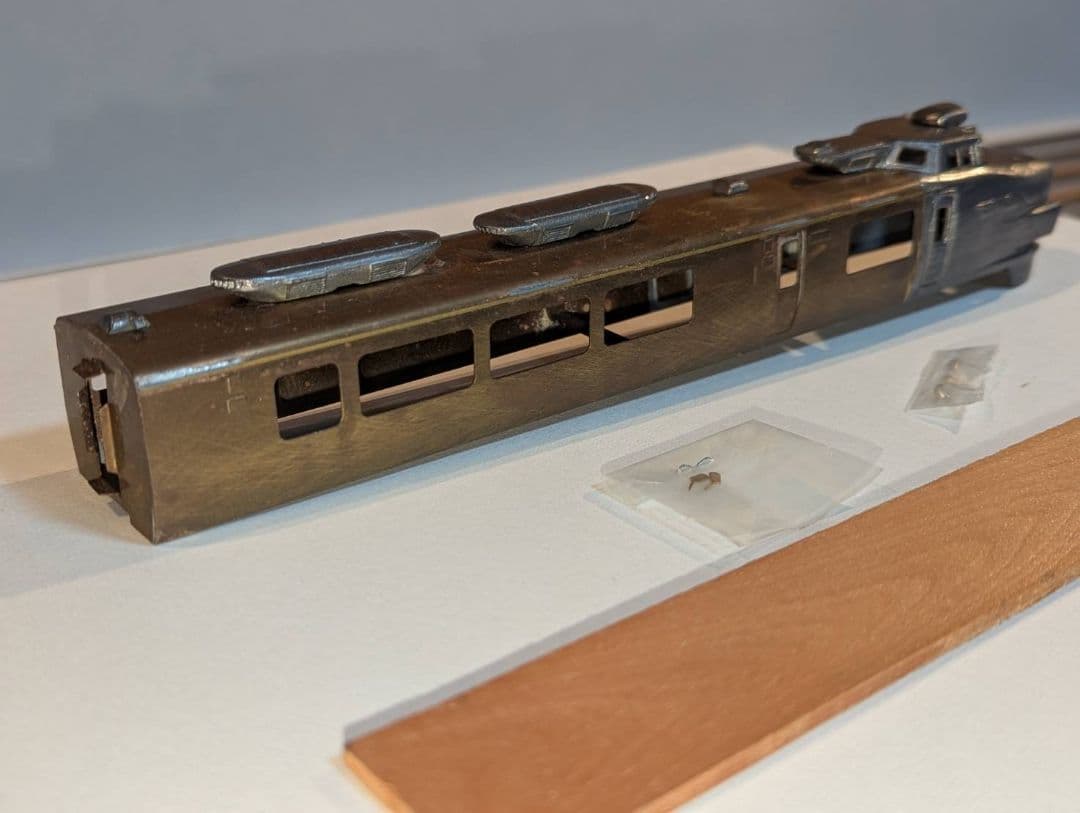 未塗装完成車体 カワイモデル 151系 12両セット