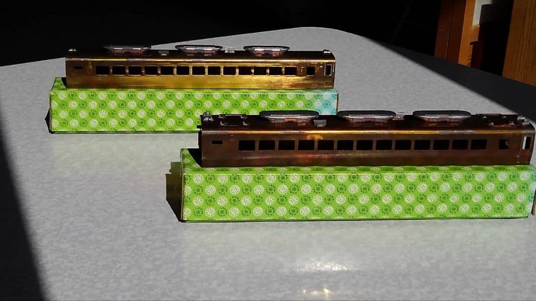 未塗装完成車体 カワイモデル 151系 12両セット