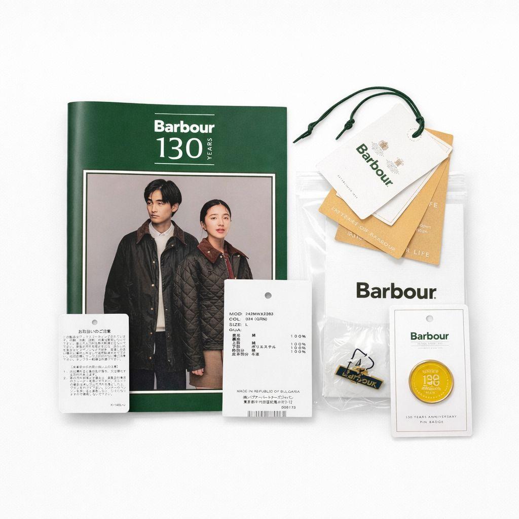 【美品】Barbour 130周年 Spey ピンズ 雑誌 タグ付 正規品
