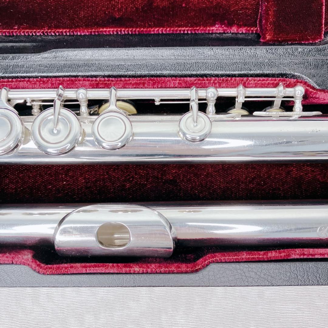 【極希少！音鳴り良好】ヤマハ　フルート　YFL 451 葡萄刻印　頭部管銀製