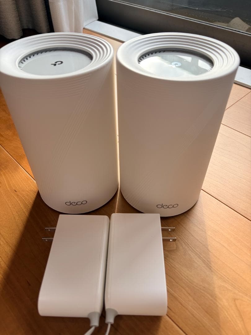 TP-Link メッシュwifi ルーター DECO BE9300 2ユニット
