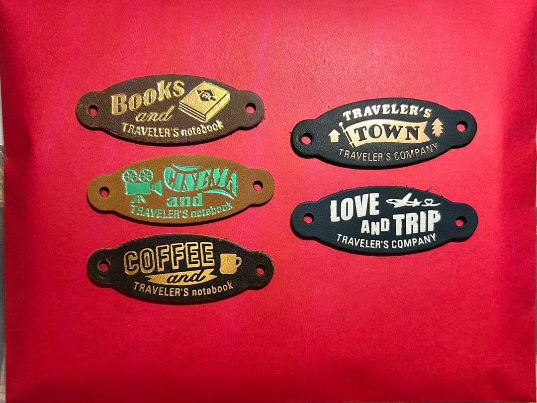 トラベラーズノート　タグ　レザータグ