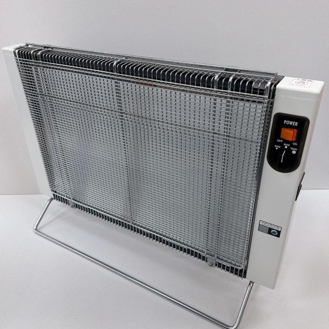 【美品】サンラメラ 1200W型 遠赤外線セラミックヒーター 暖房　カバー付き